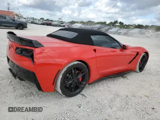 2019 Chevrolet Corvette 1LT with VIN 1G1YB3D70K5120384, listed as a Copart auction lot 45151405 with 27,450 mi miles and Salvage Title. Bid and sale history available at carsss.com. Image 3.