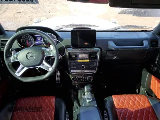 2018 Mercedes-Benz G-Class AMG G 63 with VIN WDCYC7DH3JX295584, listed as a Copart auction lot 82331254 with 46,921 mi miles and Salvage Title. Bid and sale history available at carsss.com. Image 8.