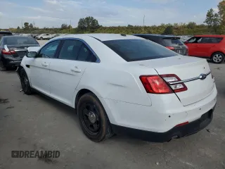 2017 Ford Police Interceptor with VIN 1FAHP2L83HG145067, listed as a Copart auction lot 76990514 with 112,165 mi miles and Salvage title. Bid and sale history available at DreamBid. Image 2.