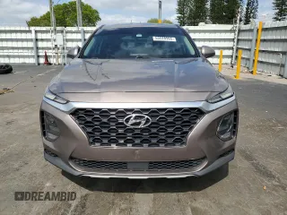 2019 Hyundai Santa Fe SE with VIN 5NMS23AD4KH076815, listed as a Copart auction lot 53528965 with 104,262 mi miles and Non Repairable. Bid and sale history available at carsss.com. Image 5.