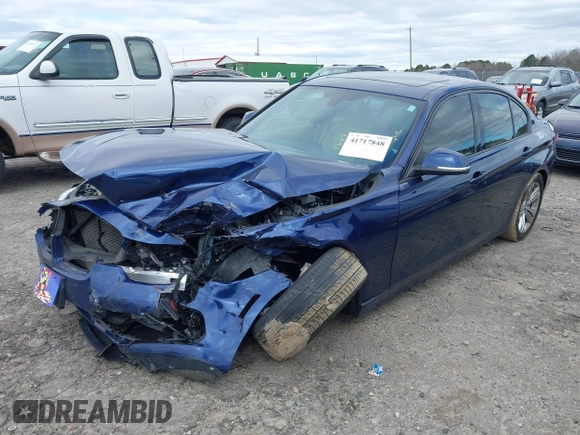 2016 BMW 3 Series 328i xDrive with VIN WBA8E3G56GNU02767, listed as a IAAI auction lot 41717848 with 45,640 mi miles. Bid and sale history available at carsss.com. Image 17.