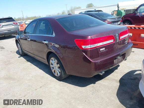 2012 Lincoln MKZ with VIN 3LNHL2JC0CR837748, listed as a IAAI auction lot 41903369 with 132,996 mi miles. Bid and sale history available at carsss.com. Image 3.