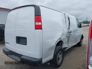 2023 Chevrolet Express Cargo with VIN 1GCWGAFP4P1176442, listed as a IAAI auction lot 42109509 with 42,680 mi miles and . Bid and sale history available at DreamBid. Image 12.