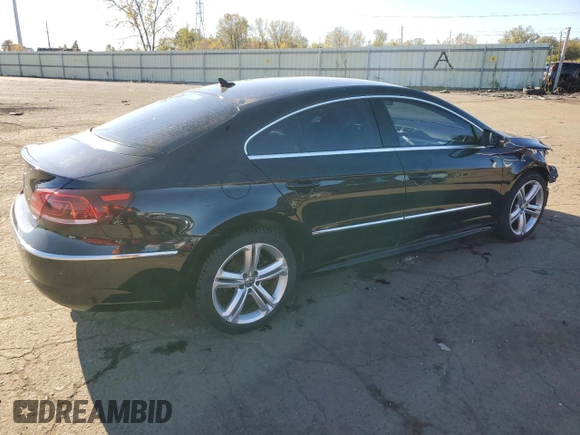 2013 Volkswagen CC R-Line with VIN WVWBP7AN0DE555448, listed as a Copart auction lot 75408294 with 104,475 mi miles and Clean Title. Bid and sale history available at DreamBid. Image 3.
