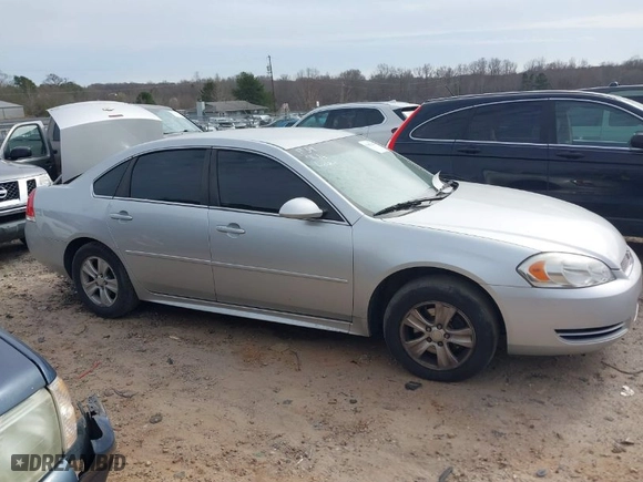 2016 Chevrolet Impala Limited LS with VIN 2G1WA5E39G1105604, listed as a IAAI auction lot 41687626 with NaN miles. Bid and sale history available at carsss.com. Image 14.