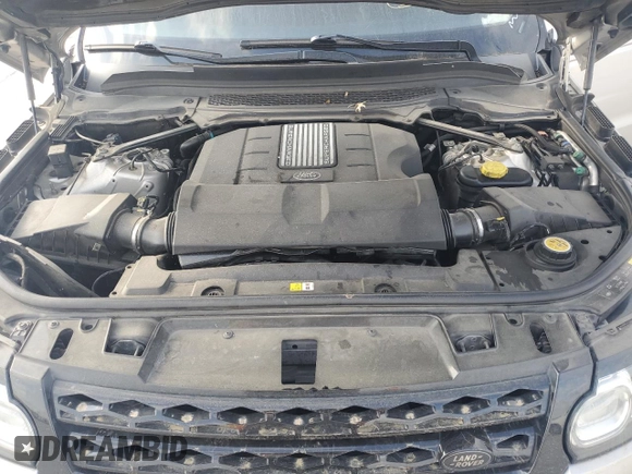 2015 Land Rover Range Rover Sport Autobiography with VIN SALWV2TF8FA604222, listed as a Copart auction lot 53517185 with Not provided miles and Salvage title. Bid and sale history available at DreamBid. Image 12.