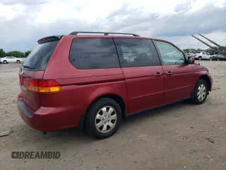 2003 Honda Odyssey EX z VIN 5FNRL18643B124601, wystawiony jako Copart lot #58769005 z przebiegiem 177 710 mil mil oraz Szkoda całkowita • Salvage title. Historia ofert i sprzedaży dostępna na DreamBid. Obrazek 3.