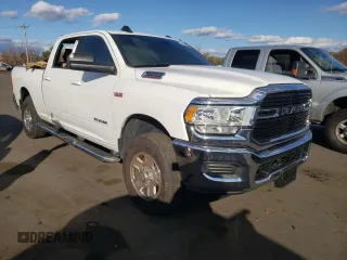 2021 Ram 2500 Big Horn with VIN 3C6UR5DJ0MG552419, listed as a Copart auction lot 80180364 with 0 mi miles and Salvage Title. Bid and sale history available at carsss.com. Image 4.