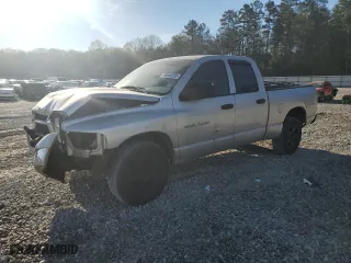 2005 Dodge Ram 1500 SLT with VIN 1D7HA18N45J593360, listed as a Copart auction lot 49556295 with 171,235 mi miles and Salvage Title. Bid and sale history available at carsss.com. Image 1.