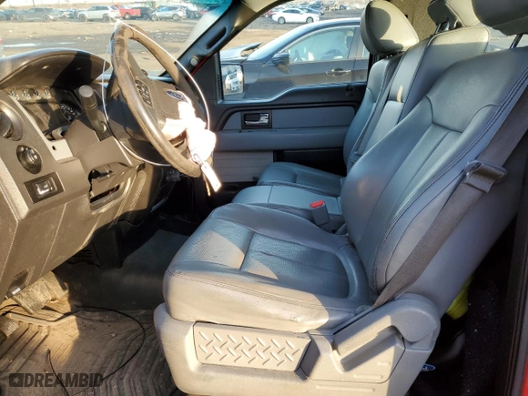 2014 Ford F-150 XL with VIN 1FTMF1CM7EKE03408, listed as a Copart auction lot 49476155 with 217,914 mi miles and Salvage Title. Bid and sale history available at carsss.com. Image 7.
