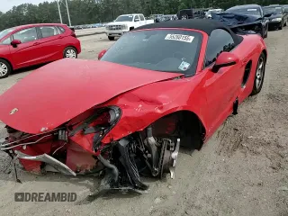 2014 Porsche Boxster с VIN WP0CA2A84ES120776, выставлен на аукционе Copart как лот 55260155 с пробегом 63 891 миль миль и Списание • Salvage title. История ставок и продаж доступна на DreamBid. Изображение 14.