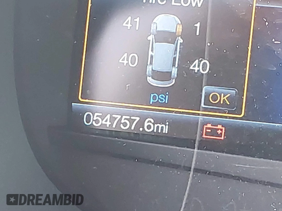 2019 Ford Edge SEL with VIN 2FMPK3J94KBC57523, listed as a IAAI auction lot 41601157 with 54,757 mi miles. Bid and sale history available at carsss.com. Image 15.