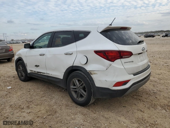 2018 Hyundai Santa Fe Sport 2.4L with VIN 5XYZT3LB5JG568009, listed as a Copart auction lot 85778924 with 109,142 mi miles and Salvage Title. Bid and sale history available at carsss.com. Image 2.
