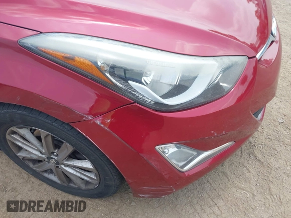 2016 Hyundai Elantra SE with VIN 5NPDH4AE2GH653924, listed as a IAAI auction lot 42496627 with 95,676 mi miles and . Bid and sale history available at DreamBid. Image 17.