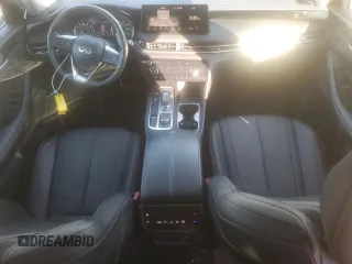 2024 Infiniti QX60 Pure with VIN 5N1DL1ESXRC342409, listed as a Copart auction lot 86615684 with 12,602 mi miles and Salvage title. Bid and sale history available at DreamBid. Image 8.