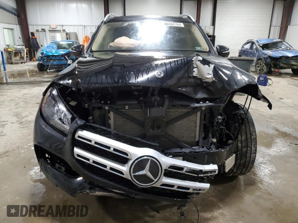2021 Mercedes-Benz GLS 450 with VIN 4JGFF5KEXMA442116, listed as a Copart auction lot 46562764 with 70,614 mi miles and . Bid and sale history available at DreamBid. Image 5.