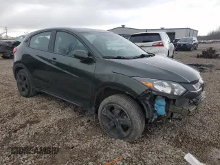 2018 Honda HR-V LX with VIN 3CZRU6H33JM703565, listed as a Copart auction lot 53083905 with 83,724 mi miles and Salvage Title. Bid and sale history available at carsss.com. Image 4.