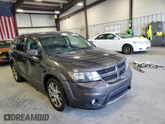 2018 Dodge Journey GT with VIN 3C4PDCEG6JT380458, listed as a Copart auction lot 57725795 with 130,329 mi miles and Salvage title. Bid and sale history available at DreamBid. Image 14.