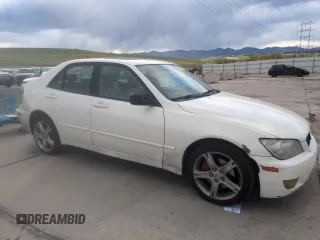 2005 Lexus IS 300 with VIN JTHBD192X50099570, listed as a Copart auction lot 55050765 with 162,558 mi miles and Salvage Title. Bid and sale history available at DreamBid. Image 4.