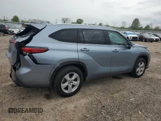 2021 Toyota Highlander L z VIN 5TDBZRBH0MS138565, wystawiony jako Copart lot #56910965 z przebiegiem 48 074 mil mil oraz Szkoda całkowita • Salvage title. Historia ofert i sprzedaży dostępna na DreamBid. Obrazek 3.