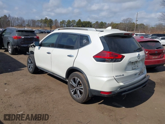 2017 Nissan Rogue SV with VIN 5N1AT2MV5HC873598, listed as a IAAI auction lot 41718074 with 63,467 mi miles. Bid and sale history available at carsss.com. Image 3.