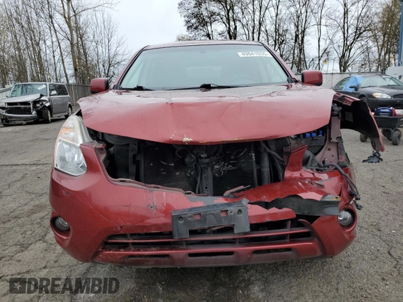 2013 Nissan Rogue S with VIN JN8AS5MV9DW666198, listed as a Copart auction lot 49841035 with 131,059 mi miles and Salvage Title. Bid and sale history available at DreamBid. Image 5.