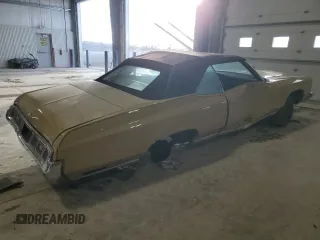 1973 Chevrolet Caprice z VIN 1N67R3S148043, wystawiony jako Copart lot #84374964 z przebiegiem 23 308 mil mil oraz Szkoda całkowita • Salvage title. Historia ofert i sprzedaży dostępna na DreamBid. Obrazek 3.