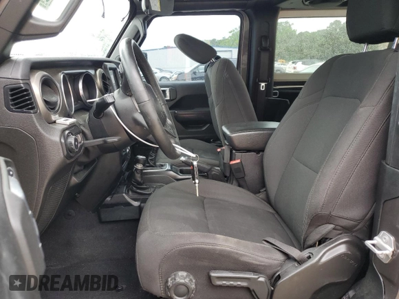 2019 Jeep Wrangler Sport S с VIN 1C4GJXAG1KW579094, выставлен на аукционе Copart как лот 55410525 с пробегом 53 915 миль миль и Списание • Salvage title. История ставок и продаж доступна на DreamBid. Изображение 7.