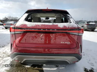 2023 Lexus RX 350h with VIN 2T2BBMCA0PC014846, listed as a Copart auction lot 88966745 with 13,384 mi miles and Salvage Title. Bid and sale history available at DreamBid. Image 6.