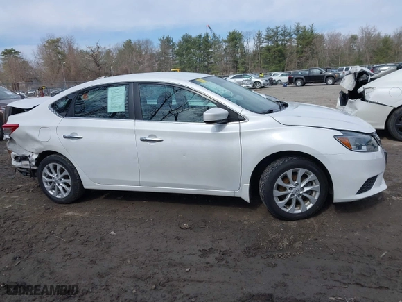 2019 Nissan Sentra SR with VIN 3N1AB7AP3KY380708, listed as a IAAI auction lot 41846673 with 35,440 mi miles. Bid and sale history available at carsss.com. Image 13.