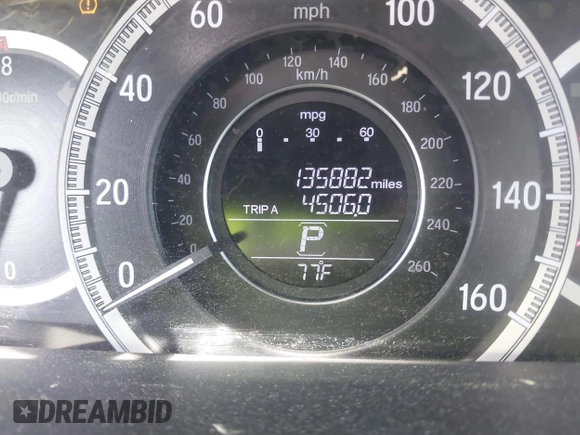 2017 Honda Accord LX with VIN 1HGCR2F33HA168044, listed as a IAAI auction lot 42106704 with 135,882 mi miles. Bid and sale history available at carsss.com. Image 15.