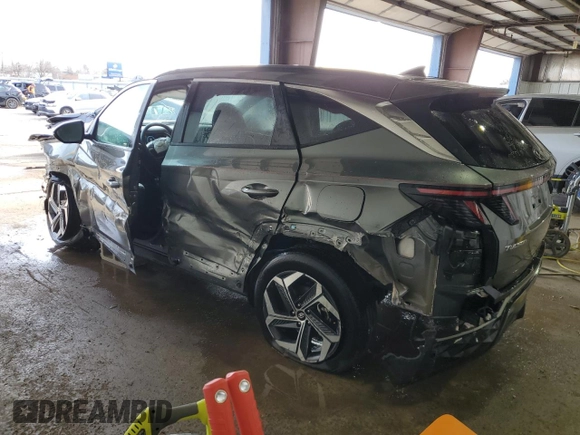 2022 Hyundai Tucson SEL with VIN 5NMJC3AEXNH133590, listed as a Copart auction lot 44133265 with 61,290 mi miles and Salvage Title. Bid and sale history available at carsss.com. Image 2.
