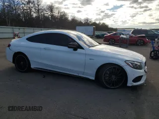 2018 Mercedes-Benz C 43 AMG with VIN WDDWJ6EB5JF625938, listed as a Copart auction lot 87166034 with 72,972 mi miles and Non Repairable. Bid and sale history available at DreamBid. Image 4.