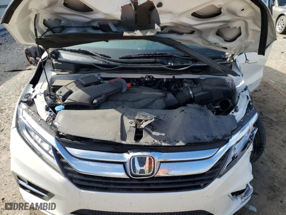 2018 Honda Odyssey Elite with VIN 5FNRL6H97JB026117, listed as a Copart auction lot 50831115 with 0 mi miles and Salvage Title. Bid and sale history available at carsss.com. Image 14.