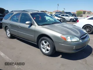 2002 Ford Taurus SE Standard with VIN 1FAFP58U62A180257, listed as a IAAI auction lot 42299865 with 156,410 mi miles and . Bid and sale history available at DreamBid. Image 1.