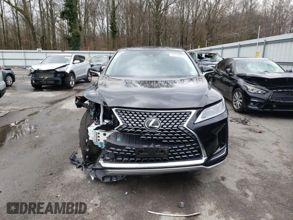 2021 Lexus RX with VIN 2T2AZMDA6MC269552, listed as a Copart auction lot 37778833 with 34,089 mi miles. Bid and sale history available at carsss.com. Image 5.