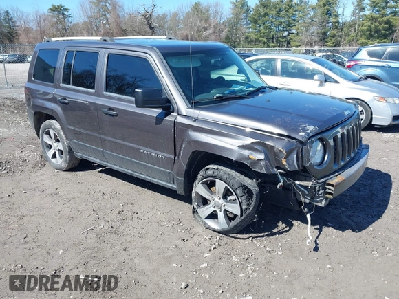 2016 Jeep Patriot High Altitude with VIN 1C4NJRFB6GD532209, listed as a IAAI auction lot 41814226 with 187,672 mi miles and . Bid and sale history available at carsss.com. Image 1.