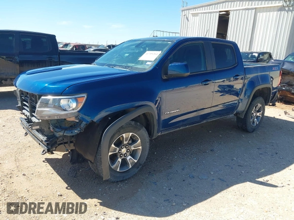 2019 Chevrolet Colorado 2WD Z71 with VIN 1GCGSDEN8K1359579, listed as a IAAI auction lot 41709264 with 88,923 mi miles. Bid and sale history available at carsss.com. Image 20.