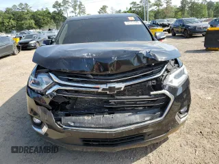 2020 Chevrolet Traverse LT with VIN 1GNERHKW2LJ300026, listed as a Copart auction lot 57171145 with 57,099 mi miles and Salvage title. Bid and sale history available at DreamBid. Image 5.