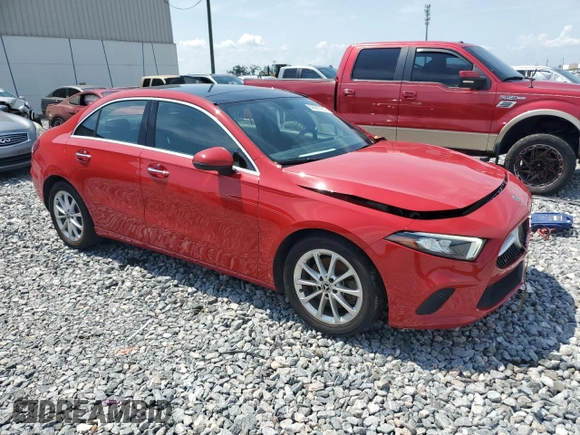 2020 Mercedes-Benz A 220 with VIN WDD3G4EB0LW041746, listed as a Copart auction lot 58965755 with 47,350 mi miles and Clean title. Bid and sale history available at DreamBid. Image 4.