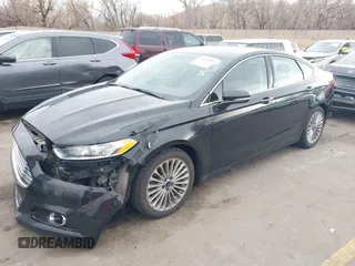 2015 Ford Fusion Titanium with VIN 3FA6P0K91FR238763, listed as a IAAI auction lot 41855030 with 162,060 mi miles. Bid and sale history available at carsss.com. Image 17.