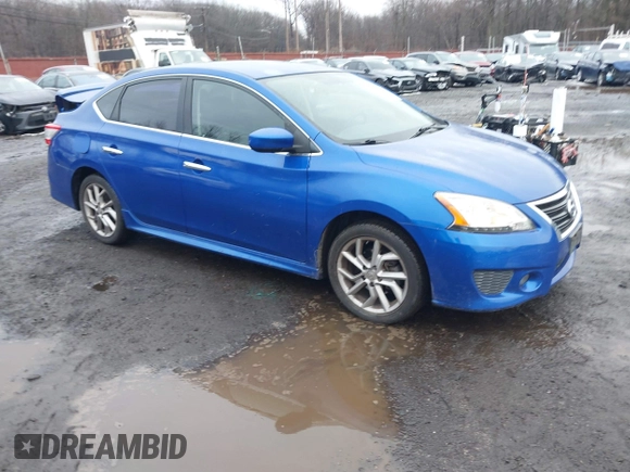 2014 Nissan Sentra SR z VIN 3N1AB7AP9EY258469, wystawiony jako IAAI lot #41504693 z przebiegiem 61 385 mil mil oraz . Historia ofert i sprzedaży dostępna na DreamBid. Obrazek 1.
