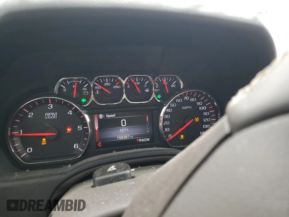 2015 GMC Yukon XL SLT with VIN 1GKS2HKC8FR259966, listed as a Copart auction lot 50410195 with 158,367 mi miles and Salvage Title. Bid and sale history available at carsss.com. Image 9.