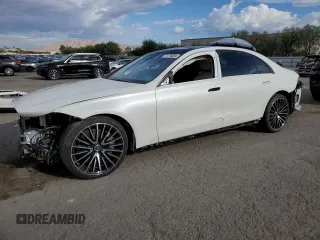 2023 Mercedes-Benz S-Class S 580 with VIN W1K6G7GB4PA179028, listed as a Copart auction lot 71276804 with 40,678 mi miles and Salvage Title. Bid and sale history available at carsss.com. Image 1.