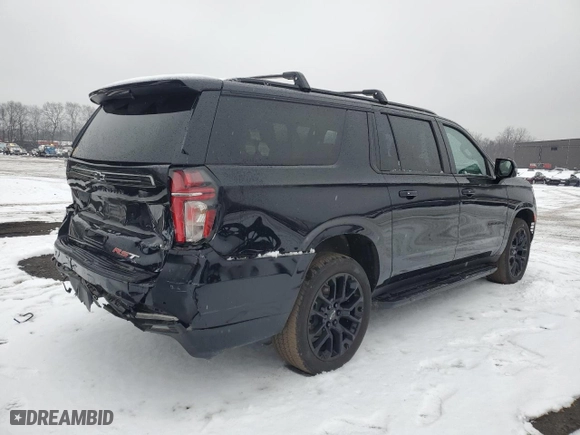 2022 Chevrolet Suburban RST with VIN 1GNSKEKL2NR344348, listed as a Copart auction lot 84170974 with 30,927 mi miles and Salvage Title. Bid and sale history available at carsss.com. Image 3.