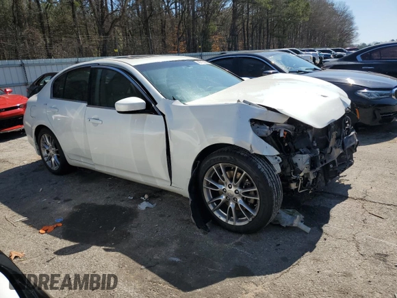 2010 Infiniti G37 Sedan Journey with VIN JN1CV6AP5AM402025, listed as a Copart auction lot 48715355 with 190,269 mi miles and Salvage Title. Bid and sale history available at carsss.com. Image 4.