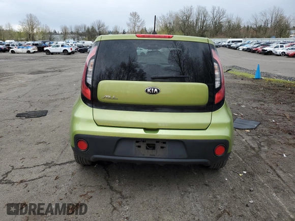 2017 Kia Soul with VIN KNDJN2A27H7884040, listed as a Copart auction lot 50875175 with 84,269 mi miles and Salvage Title. Bid and sale history available at carsss.com. Image 6.