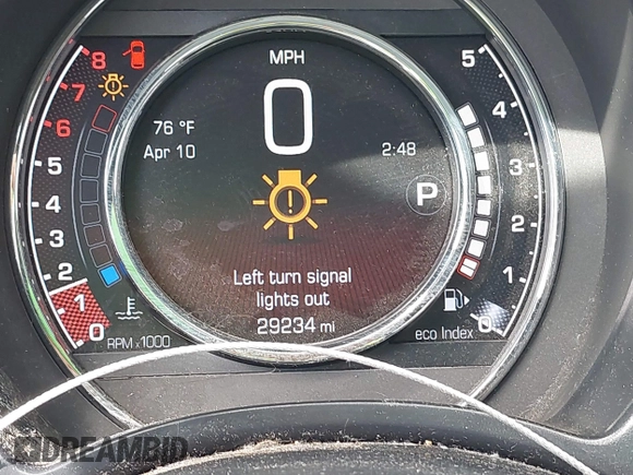 2015 FIAT 500 Turbo with VIN 3C3CFFHH9FT640667, listed as a IAAI auction lot 42015050 with 29,234 mi miles. Bid and sale history available at carsss.com. Image 16.