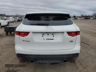 2017 Jaguar F-Pace 35t Premium with VIN SADCJ2BV2HA094830, listed as a Copart auction lot 52817025 with 112,582 mi miles and Salvage Title. Bid and sale history available at DreamBid. Image 6.