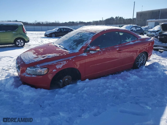 2006 Volvo C70 with VIN YV1MC68286J003744, listed as a Copart auction lot 41515895 with 92,058 mi miles and Clean Title. Bid and sale history available at carsss.com. Image 1.